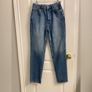 Free People We the Free Jeans Straight Leg Button Fly Size 26